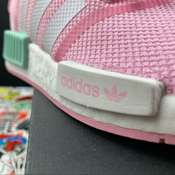 Adidas NMD R1 Pink Womens Various Sizes - Picture 11 of 12
